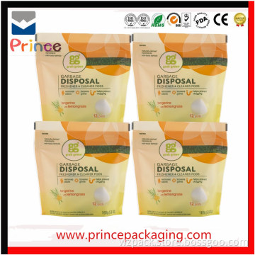 Hot Sales tea packaging custom mini ziplock bag stand up plastic bag aluminum foil